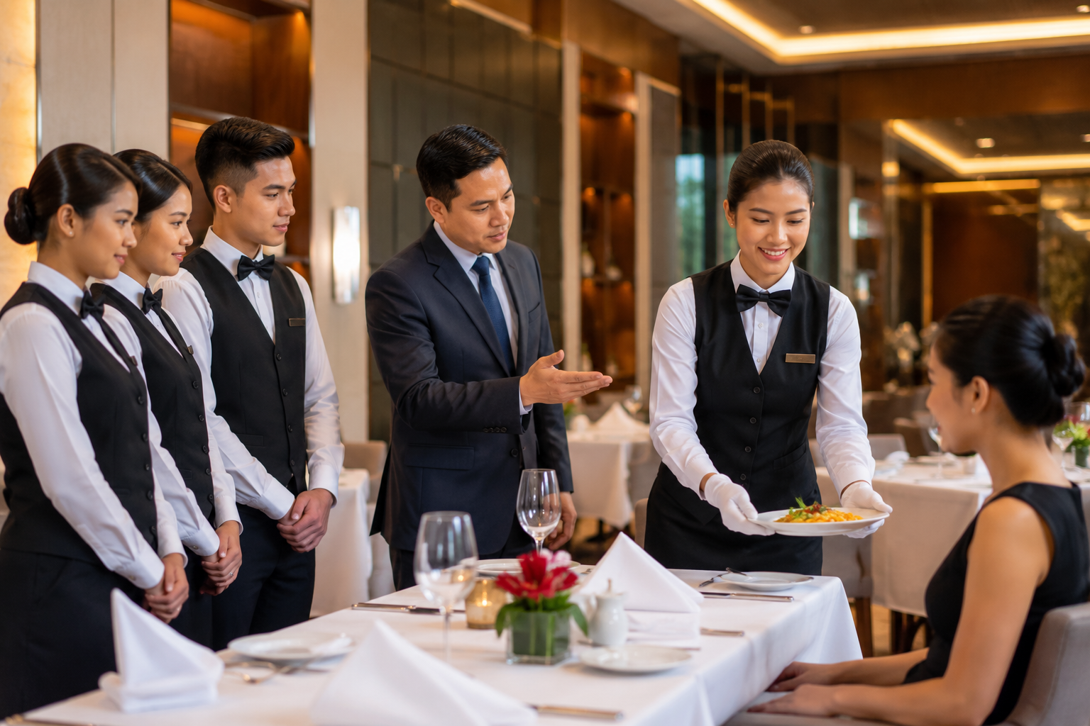 Basic Waiter / Waitress Training